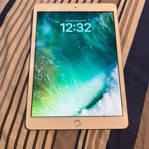 Apple Tablet in Grey with White Frame